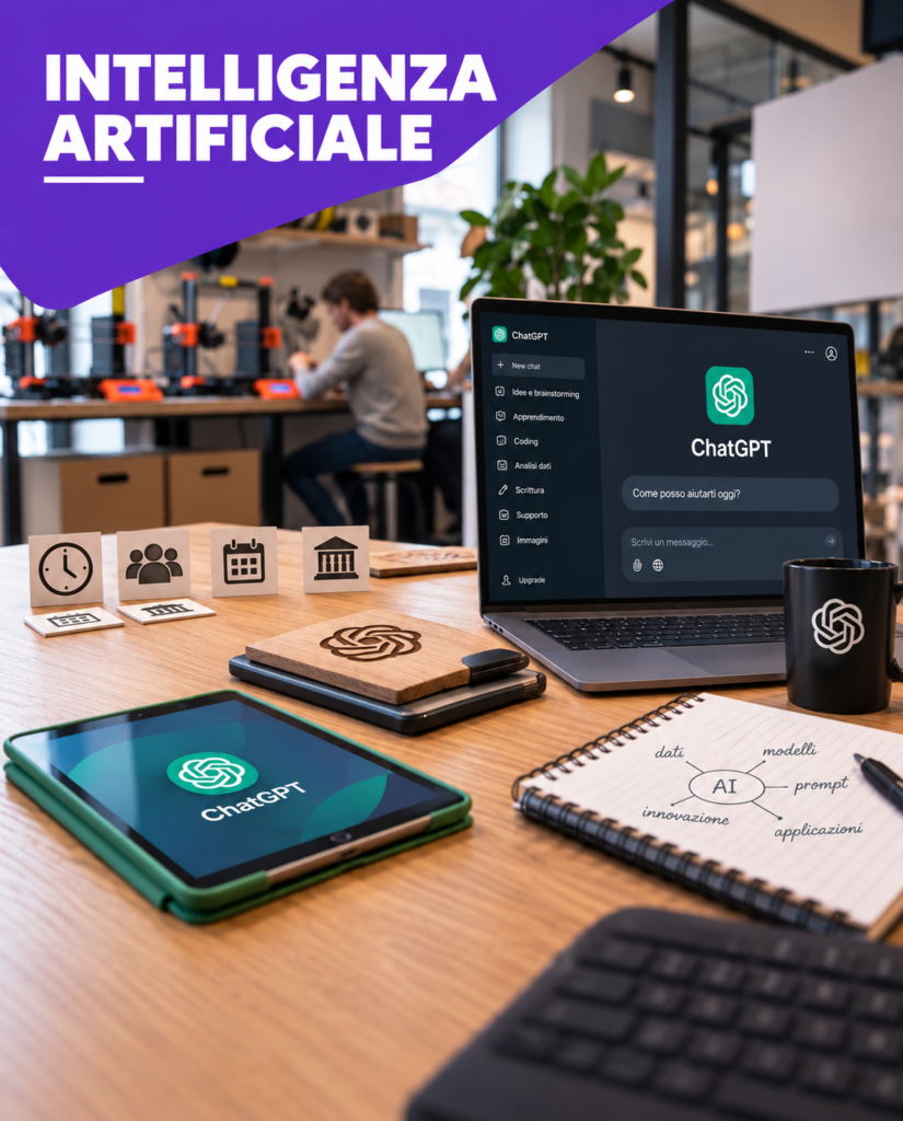 Corso autunno 2026 intelligenza artificiale fab lab Mantova