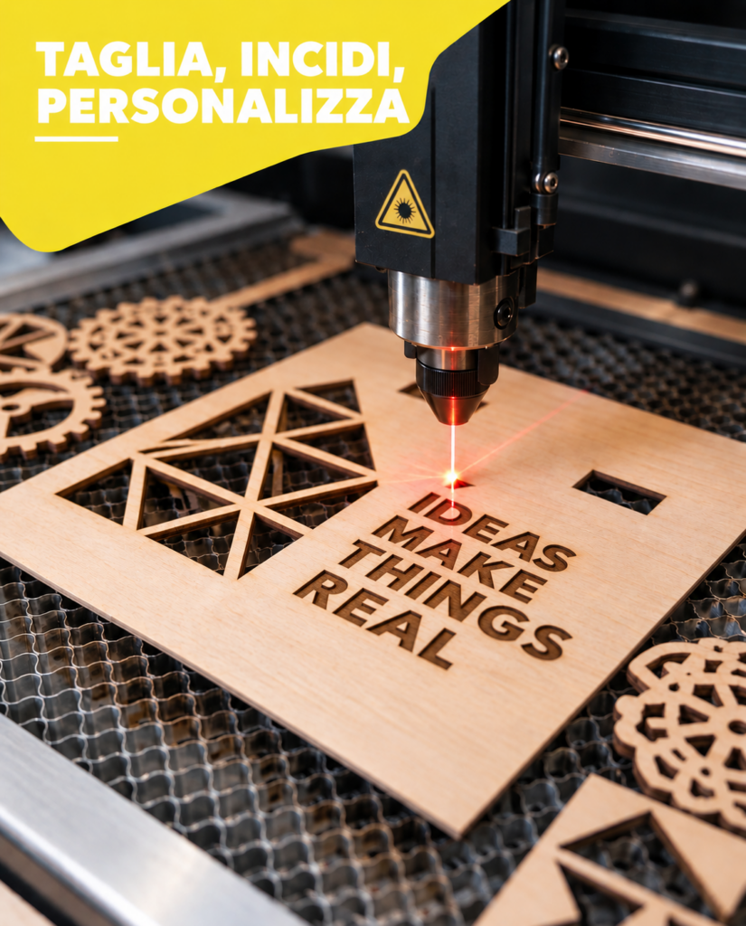 Corso autunno 2026 taglio laser fab lab Mantova